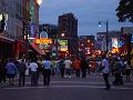 Night life on Beale Street